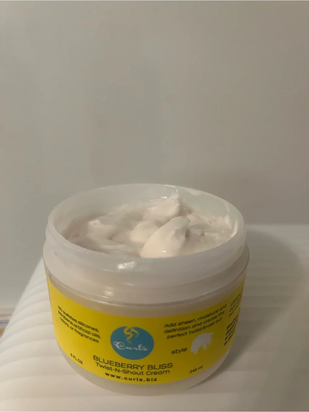 Curls Blueberry Bliss  Hair Care Set - Blue & Yellow